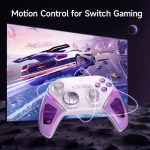 EasySMX D10 Wireless Gaming Controller with Dual-Mode Triggers & TMR Hall Effect Joysticks Charging Dock for PC/Switch/Phone/Steam – Bild 4