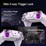 EasySMX D10 Wireless Gaming Controller with Dual-Mode Triggers & TMR Hall Effect Joysticks Charging Dock for PC/Switch/Phone/Steam – Bild 5