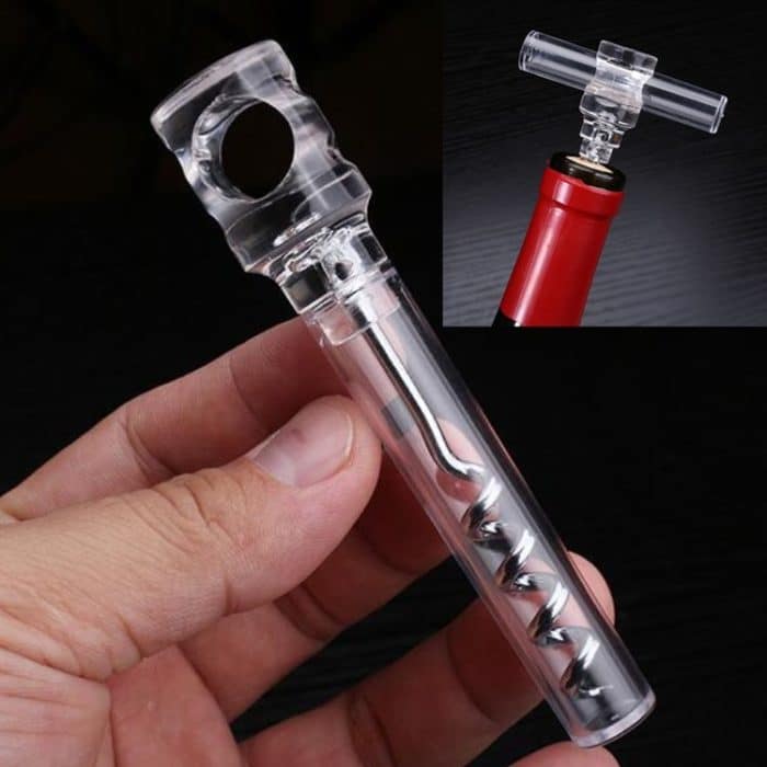 Weinkorkenzieher, kreatives kleines Geschenk, Weinset, Küchenhelfer – Bild 2