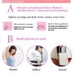 2 PCS Mini elektrische tragbare Augenmassagegerät Augenpflege Schönheit Instrument – Bild 9