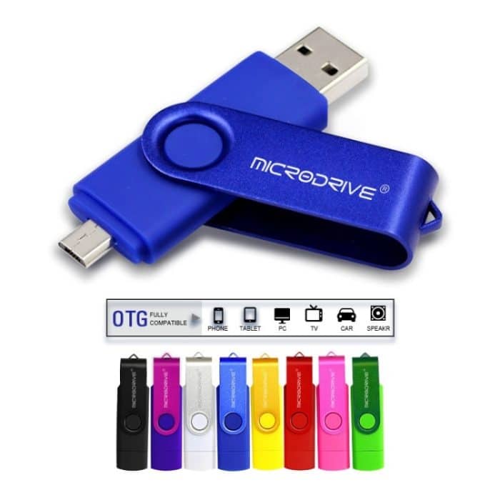 MicroDrive 64 GB USB 2.0-Telefon und Computer, rotierende OTG-Metall-U-Disk mit doppeltem Verwendungszweck, 64GB – Bild 6